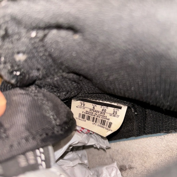 Jordan shadow one Black and Gray Sneakers size 7Y - Picture 5 of 8